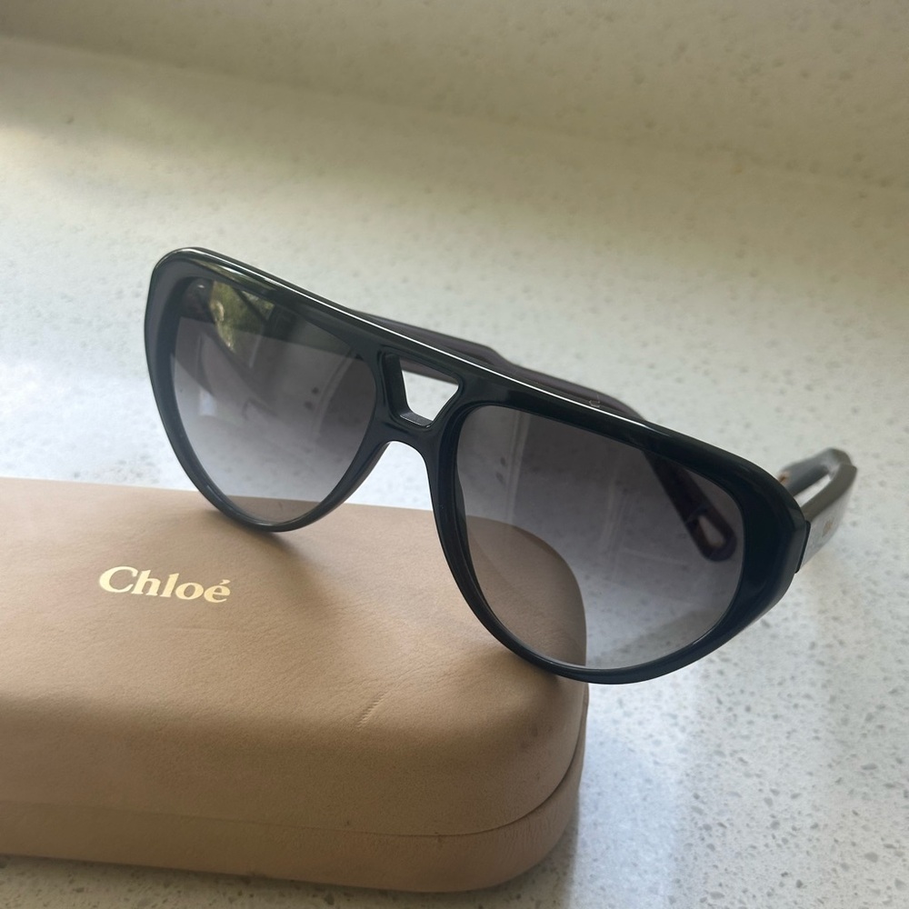 Chloe Black Sunglasses